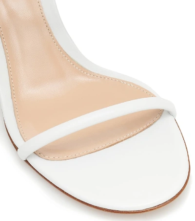 Shop Gianvito Rossi Byblos 60 Leather Sandals In White