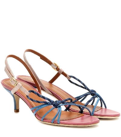 Shop Malone Souliers Antwerp Leather Sandals In Multicoloured