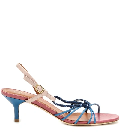 Shop Malone Souliers Antwerp Leather Sandals In Multicoloured