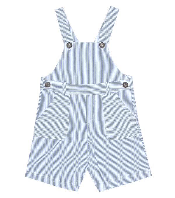 baby striped overalls