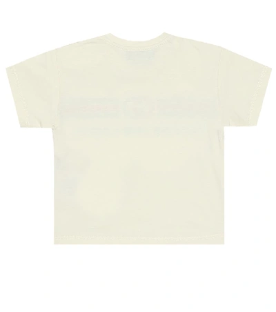 Shop Gucci Baby Cotton T-shirt In White