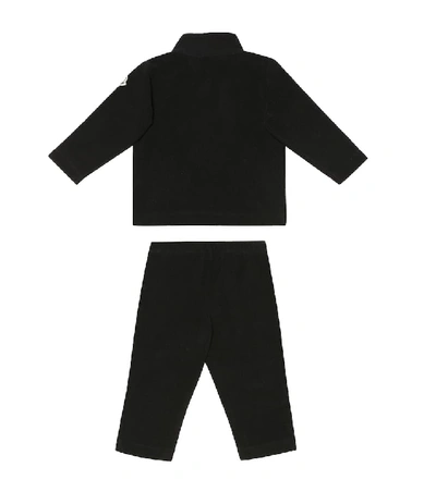 Shop Moncler Baby Tracksuit In Black