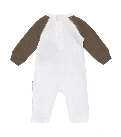 Shop Stella Mccartney Baby Cotton Onesie In White