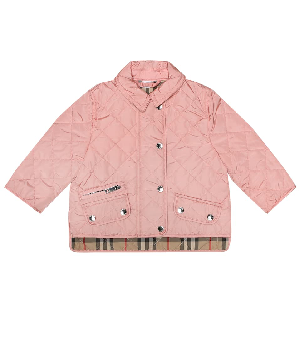 burberry quilted jacket baby