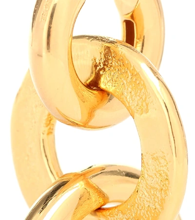 Shop Jil Sander Triple Hoop Earrings In Gold