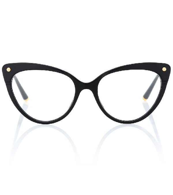 dolce and gabbana cat eye glasses