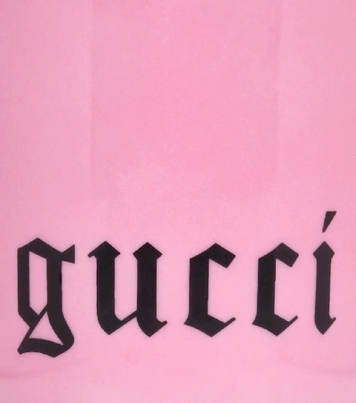 Shop Gucci Inventum Butterfly Scented Candle In Pink
