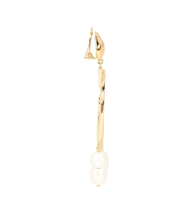 Shop Chloé Femininities Earrings In Gold