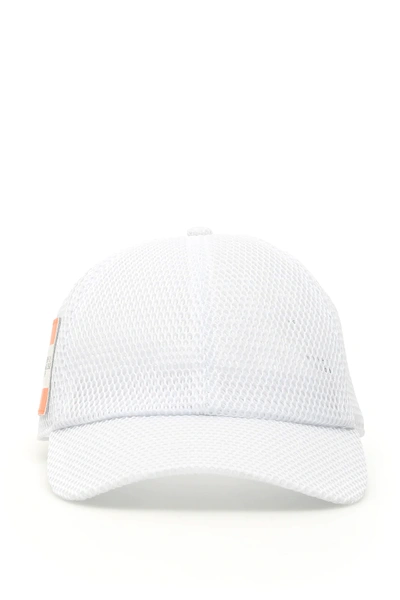 Shop Calvin Klein Established 1978 Mesh Logo Baseball Cap In White