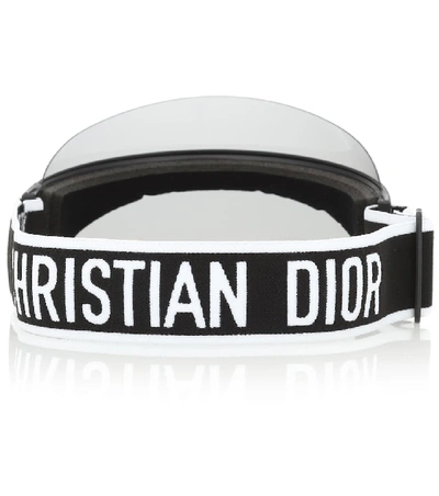 Shop Dior Club1 Acetate Visor In Black