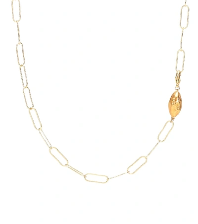 Shop Alighieri L'incognito 24kt Gold-plated Necklace