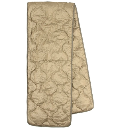 Shop Isabel Marant Bremon Quilted Scarf In Green