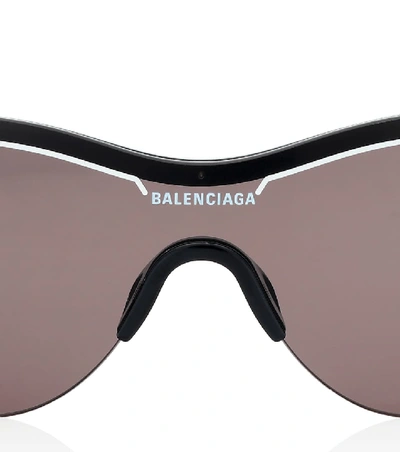 Shop Balenciaga Ski Cat-eye Sunglasses