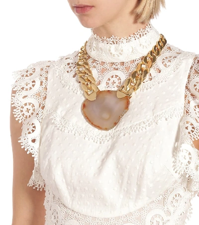 Shop Zimmermann Chain Necklace In Gold