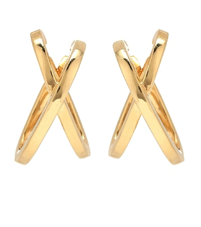 Shop Alan Crocetti Mini Space Ear Cuffs In Gold