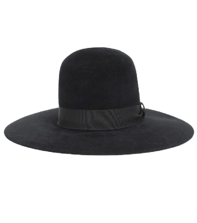 Shop Dolce & Gabbana Felt Hat In Black