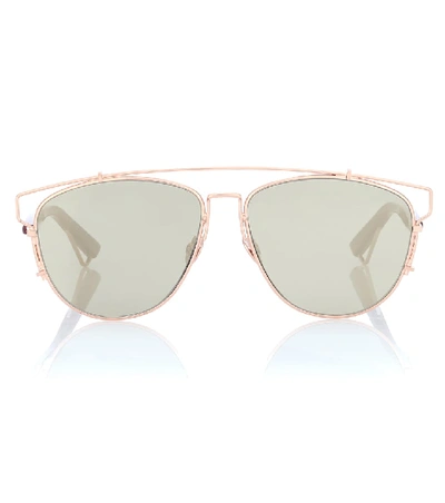 Shop Dior Technologic Sunglasses In Pink