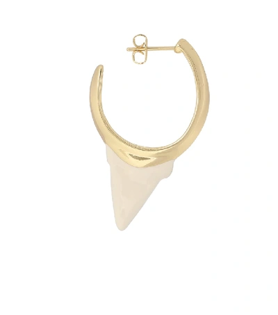 Shop Zimmermann Wavelength Surf Hoop Earrings In Gold
