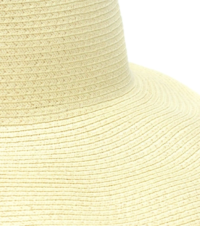 Shop Gucci Wide-brim Hat In Beige