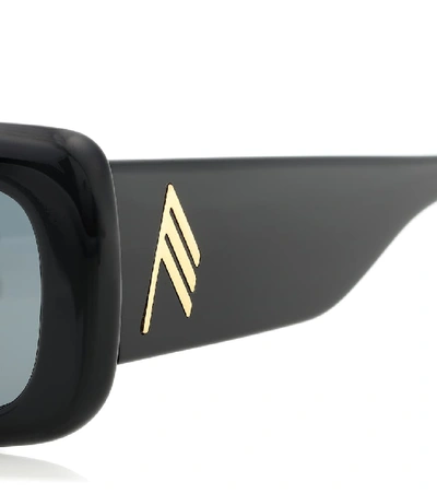 Shop Attico X Linda Farrow Marfa Sunglasses In Black