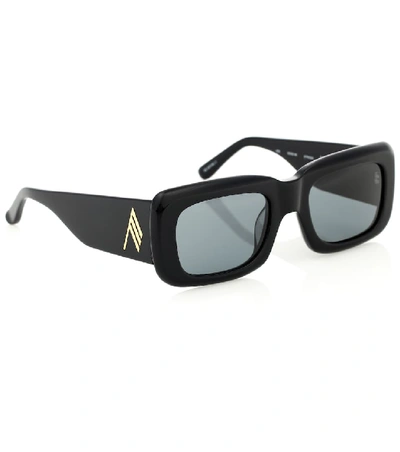 Shop Attico X Linda Farrow Marfa Sunglasses In Black