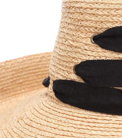 Shop Lola Hats Espartina Raffia Hat In Neutrals
