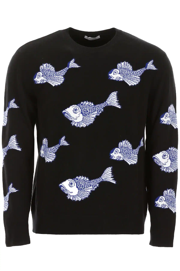 koi fish sweater