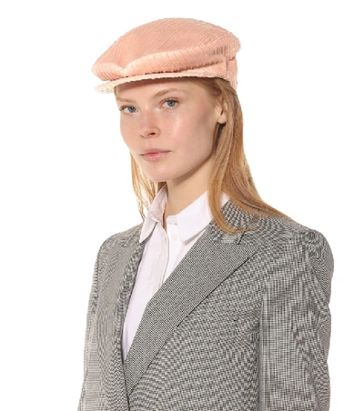 Shop Isabel Marant Gabor Cotton Hat In Pink