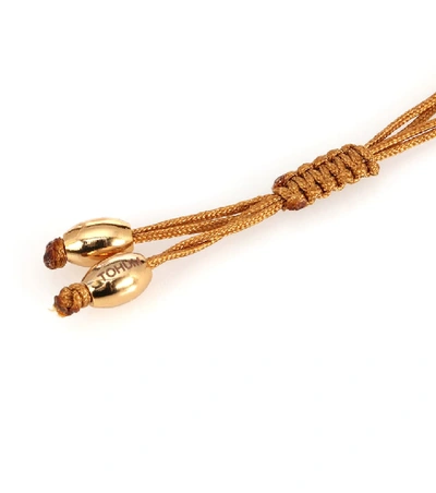 Shop Tohum Design Concha Puka 22kt Gold-plated Necklace