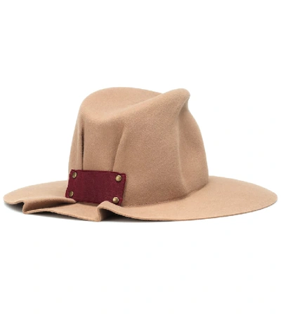 Shop Lola Hats Snap Saddled Up Felt Hat In Beige