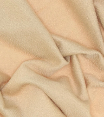 Shop Loro Piana Grande Unita Cashmere Scarf In Beige