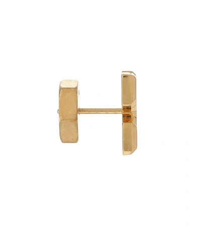 Shop Off-white Arrows Earrings In Gold