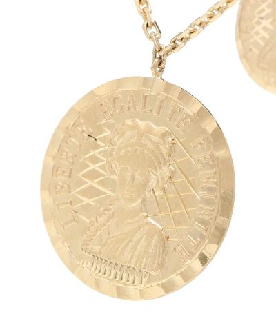 Shop Anissa Kermiche Louise D'or Collier 18kt Gold Necklace