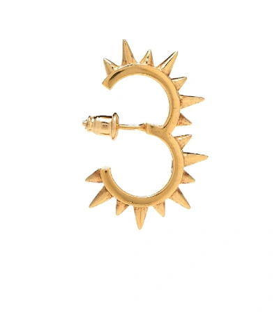 Shop Alan Crocetti Rodeo Spur Single Earring In Gold