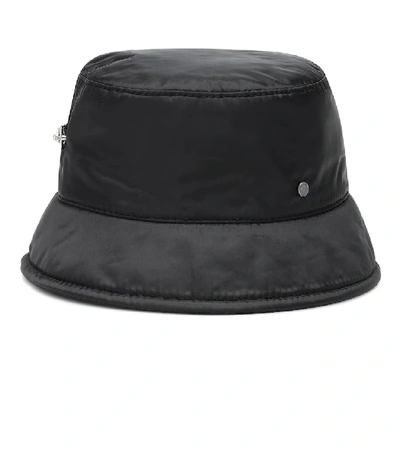 Shop Maison Michel Axel Nylon Bucket Hat In Black