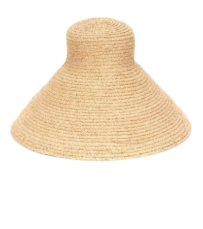 Shop Jacquemus Le Chapeau Valensole Raffia Hat In Neutrals