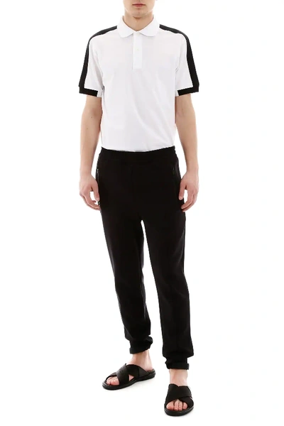 Shop Prada Jogging Pants In Black