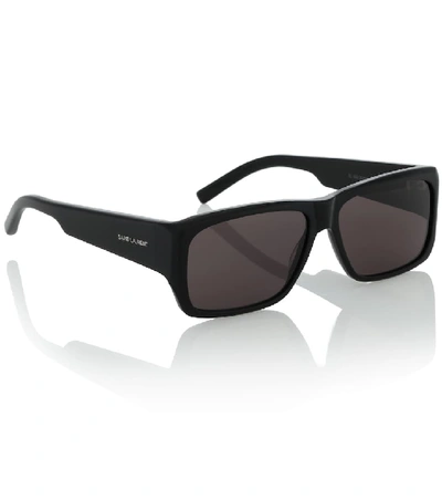 Shop Saint Laurent Sl 366 Lenny Sunglasses In Black
