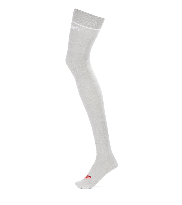 vetements black reebok edition classic socks