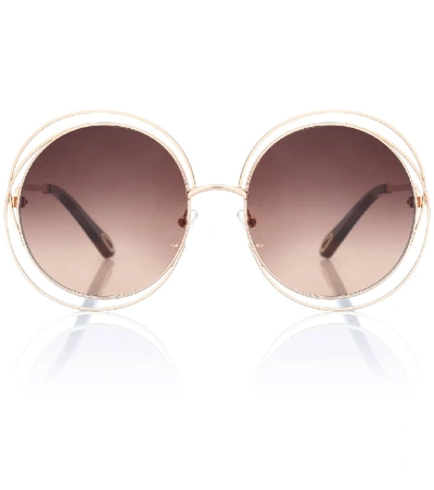 Shop Chloé Ayla Sunglasses In Pink