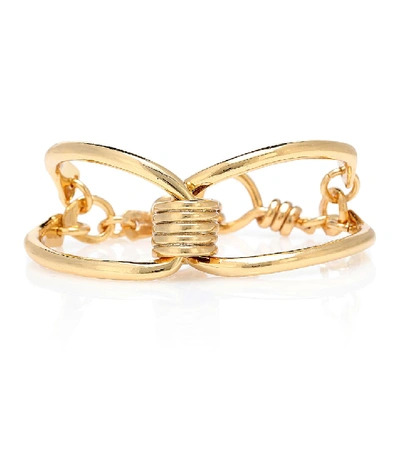 Shop Tohum Design Dunya Jaro 22-kt Gold-plated Bracelet