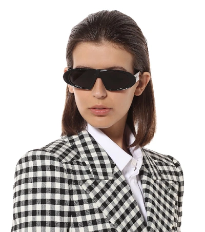 Shop Dior Oblique Sunglasses In Black