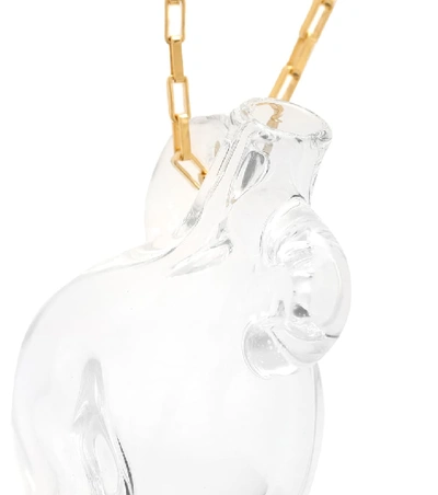 Shop Alighieri Vessel With Tear 24-kt Gold-plated Necklace