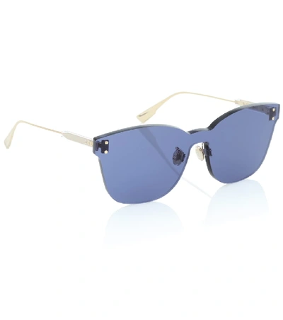 Shop Dior Colorquake2 Sunglasses In Blue