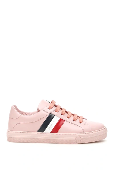 Shop Moncler Ariel Sneakers In Pink