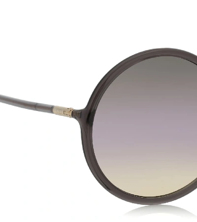 Shop Dior Sostellaire2 Round Sunglasses In Black