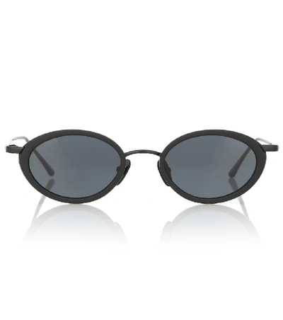 Shop Le Specs Boom! Sunglasses In Black