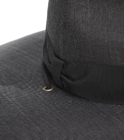 Shop Gucci Wide-brimmed Hat In Black