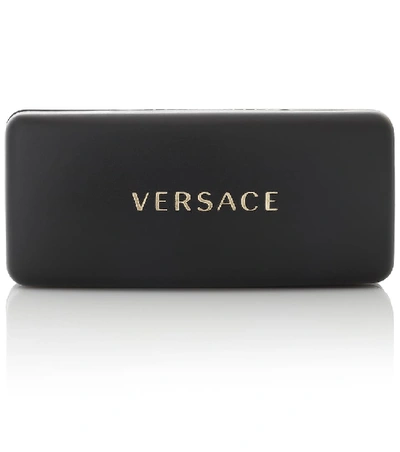 Shop Versace Cat-eye Medusa Sunglasses In Black