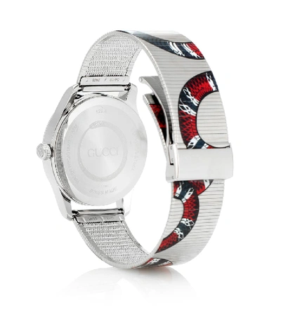 Shop Gucci Le Marché Des Merveilles Watch In Metallic